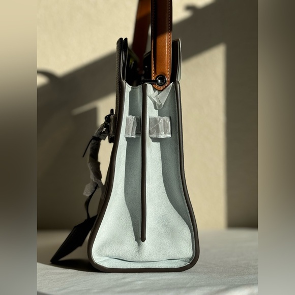 TORY BURCH SMALL LEE RADZIWILL PEBBLED DOUBLE BAG - Picture 7 of 9